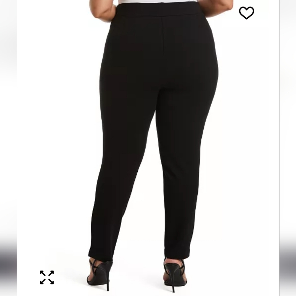 Alfani Classic Pull‎ On Pant With Zipper Details - Picture 2 of 11